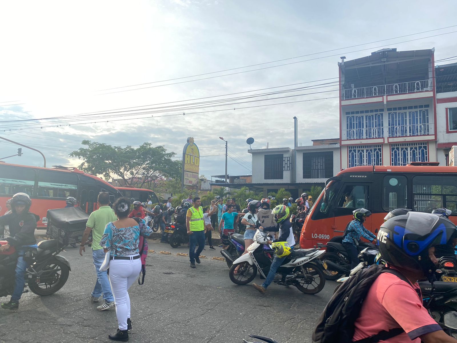 Paro de busetas 26 de julio 2023