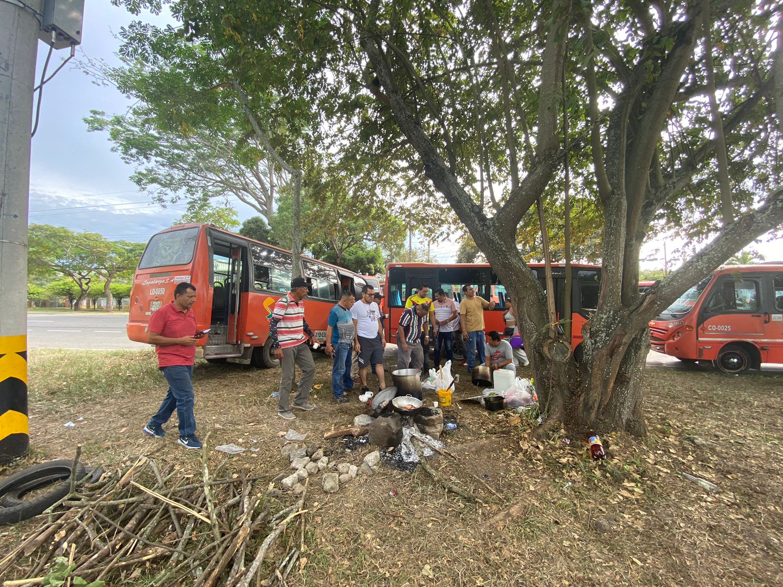 Paro de busetas 26 de julio 2023