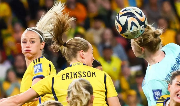 Australia vs Suecia, partido por el tercer lugar del mundial femenino.
