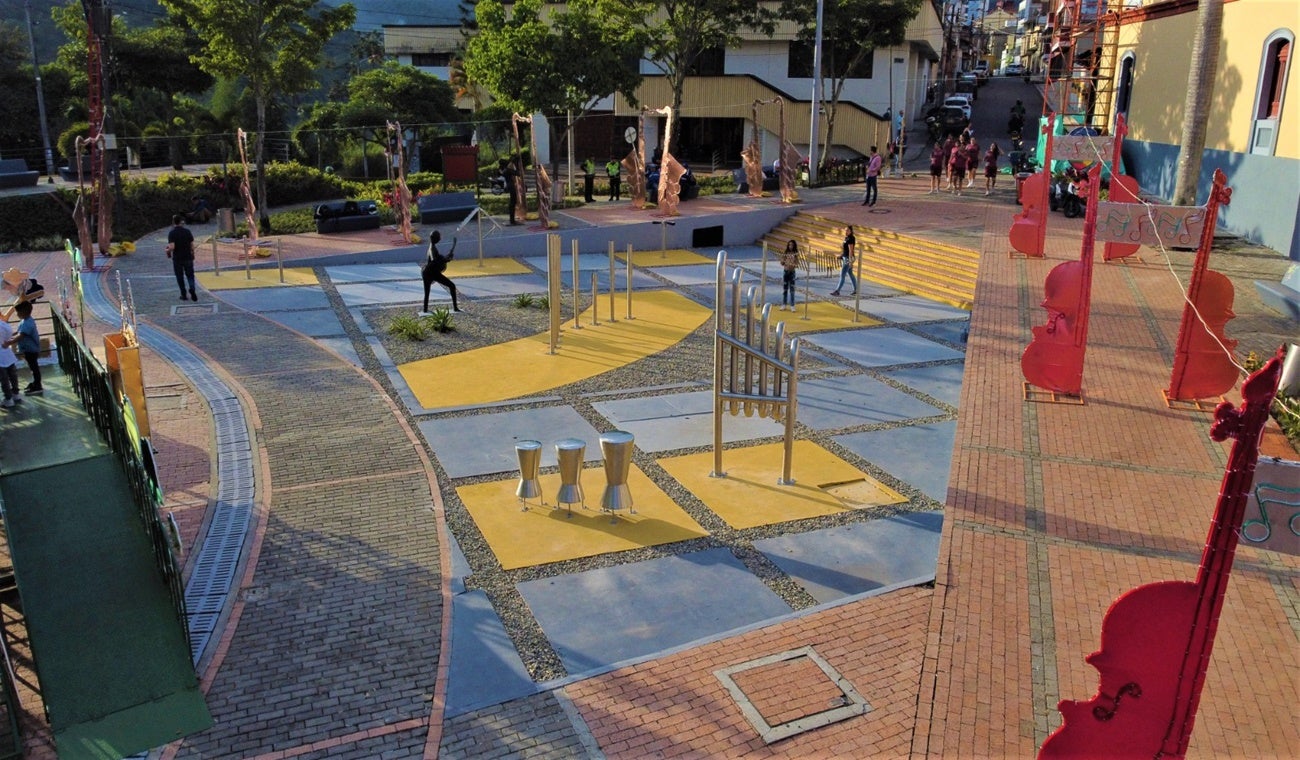 Parque de a Música en Ibagué