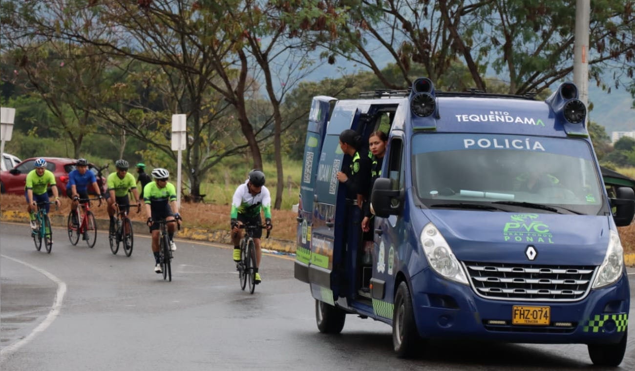 Ibagué Rodada Promocional PoNal Gran Fondo Reto Tequendama