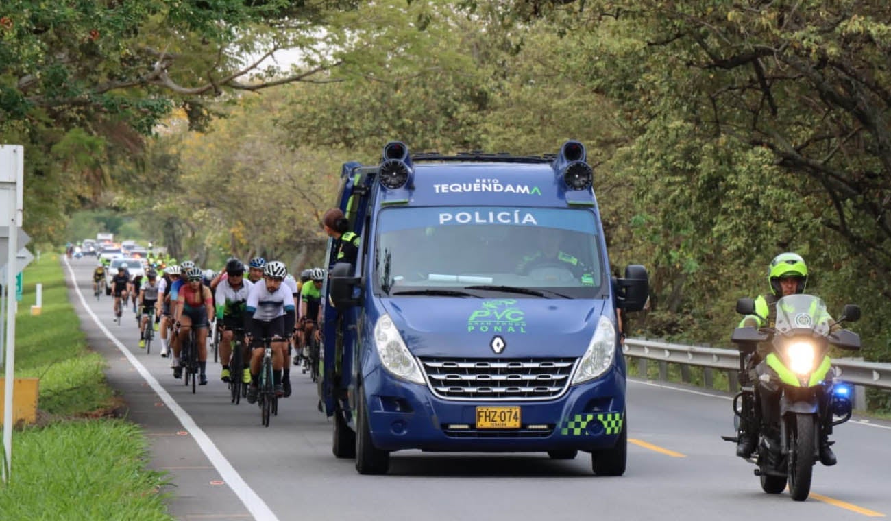 Ibagué Rodada Promocional PoNal Gran Fondo Reto Tequendama
