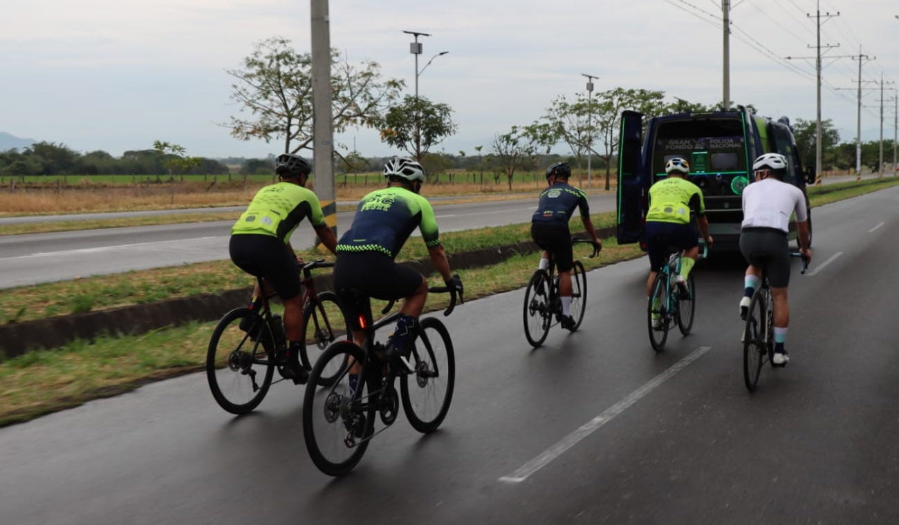 Ibagué Rodada Promocional PoNal Gran Fondo Reto Tequendama