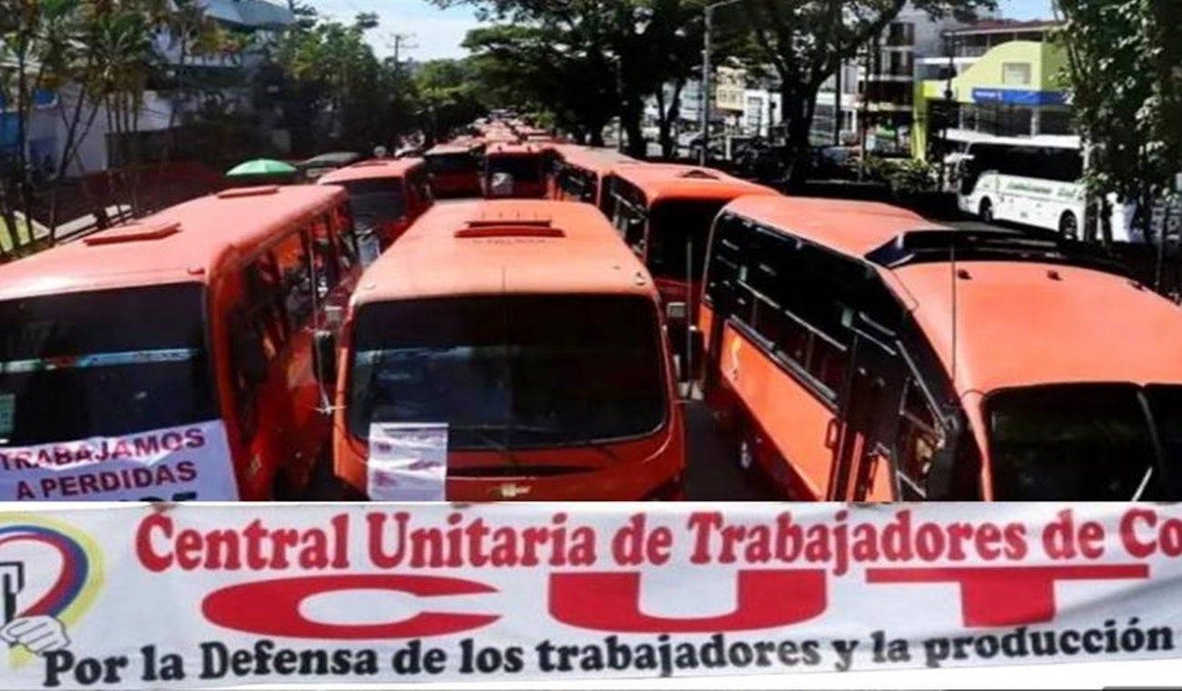 Paro de busetas en Ibagué