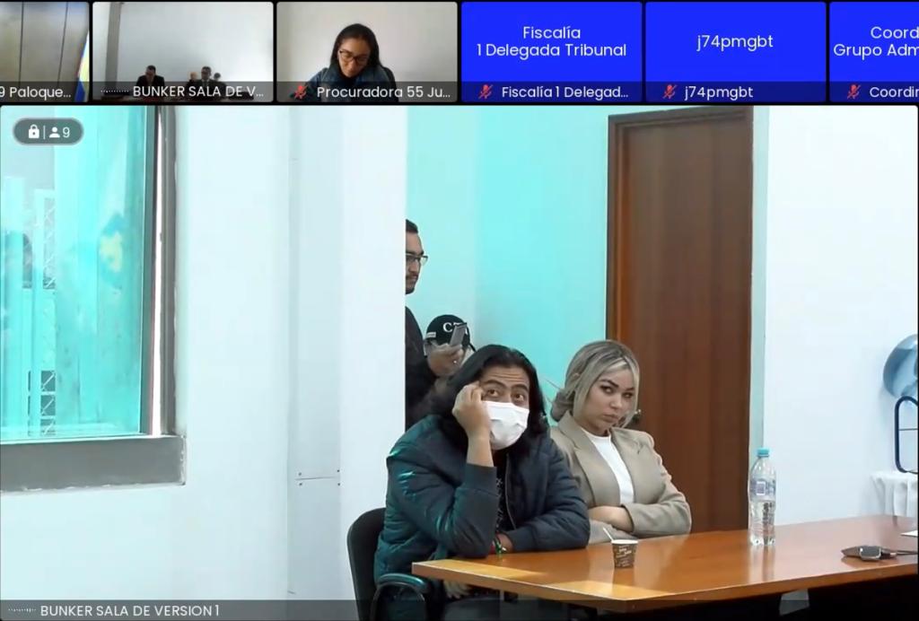 Audiencia de medida de aseguramiento de Nicolás Petro y Day Vázquez