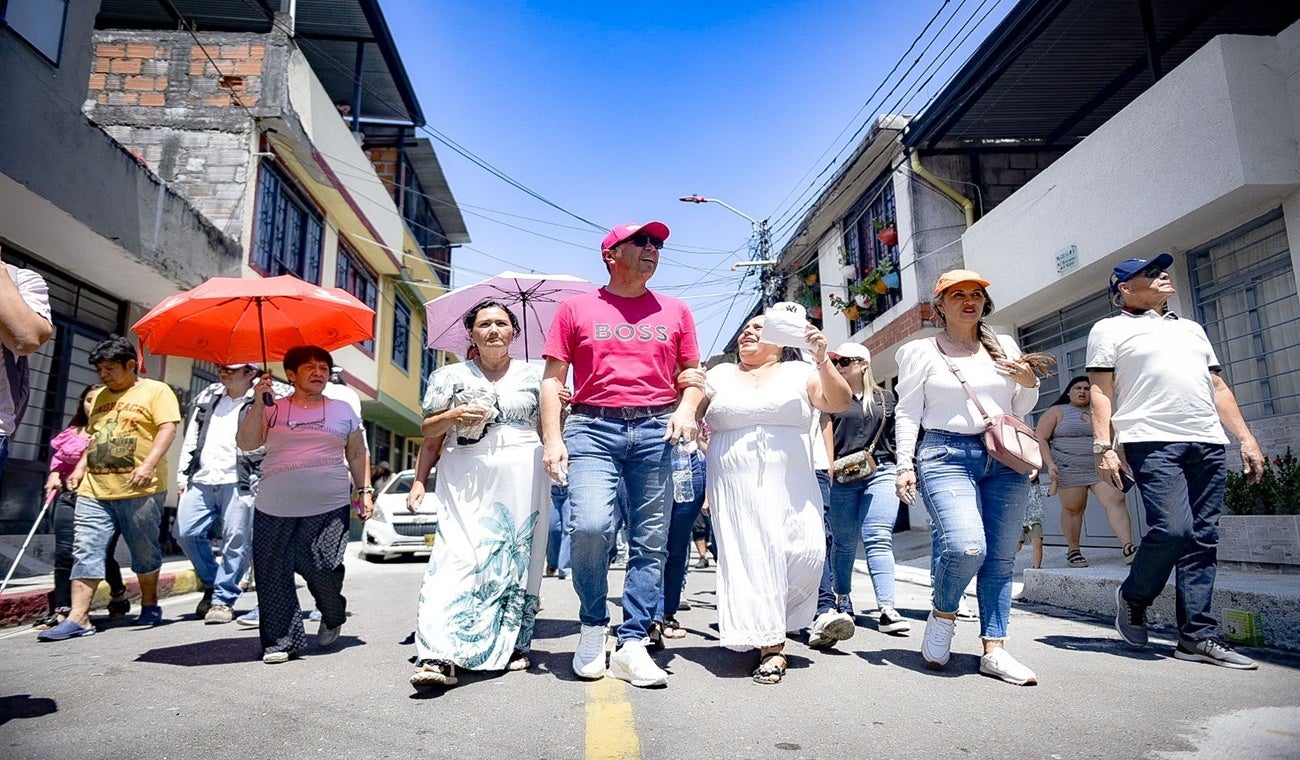 Recorrido de vías por la comun 12 de Ibagué