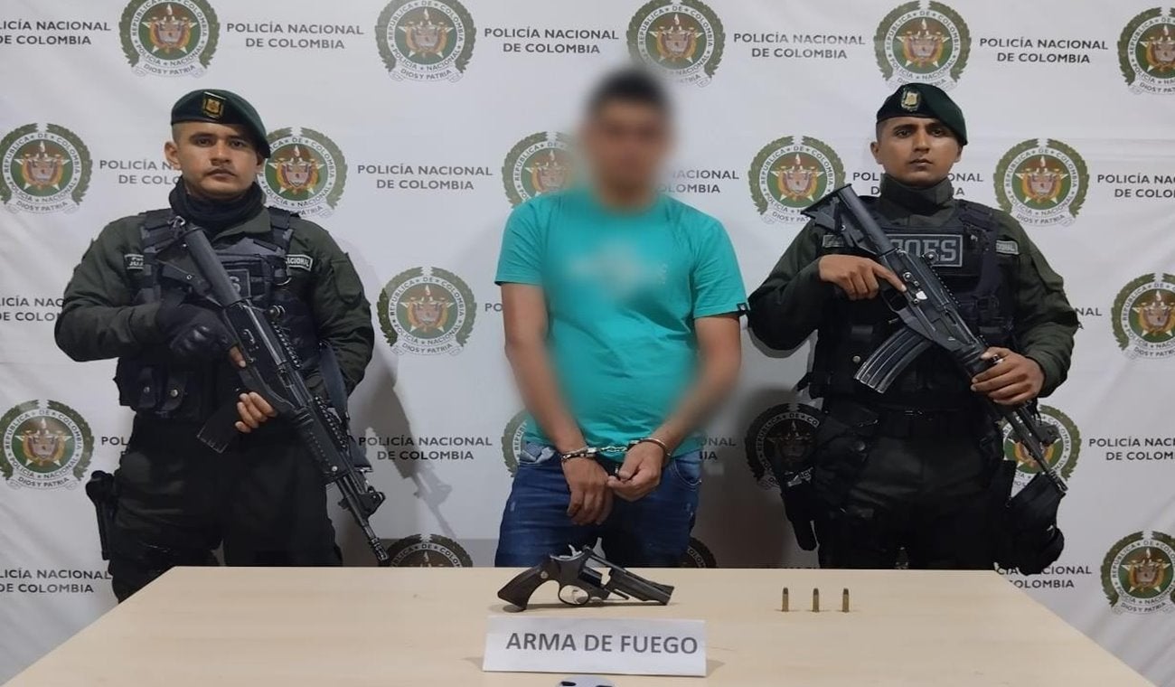 Cayó alias ‘Javi’, sujeto que se movilizaba armado por las calles de Chaparral