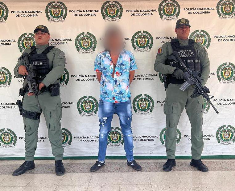 Captura sujeto responsable de desplazamiento forzado en Neiva.