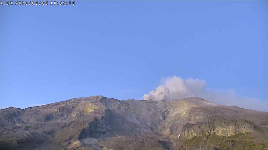 El Volcán Nevado del Ruiz intensificó su actividad sísmica