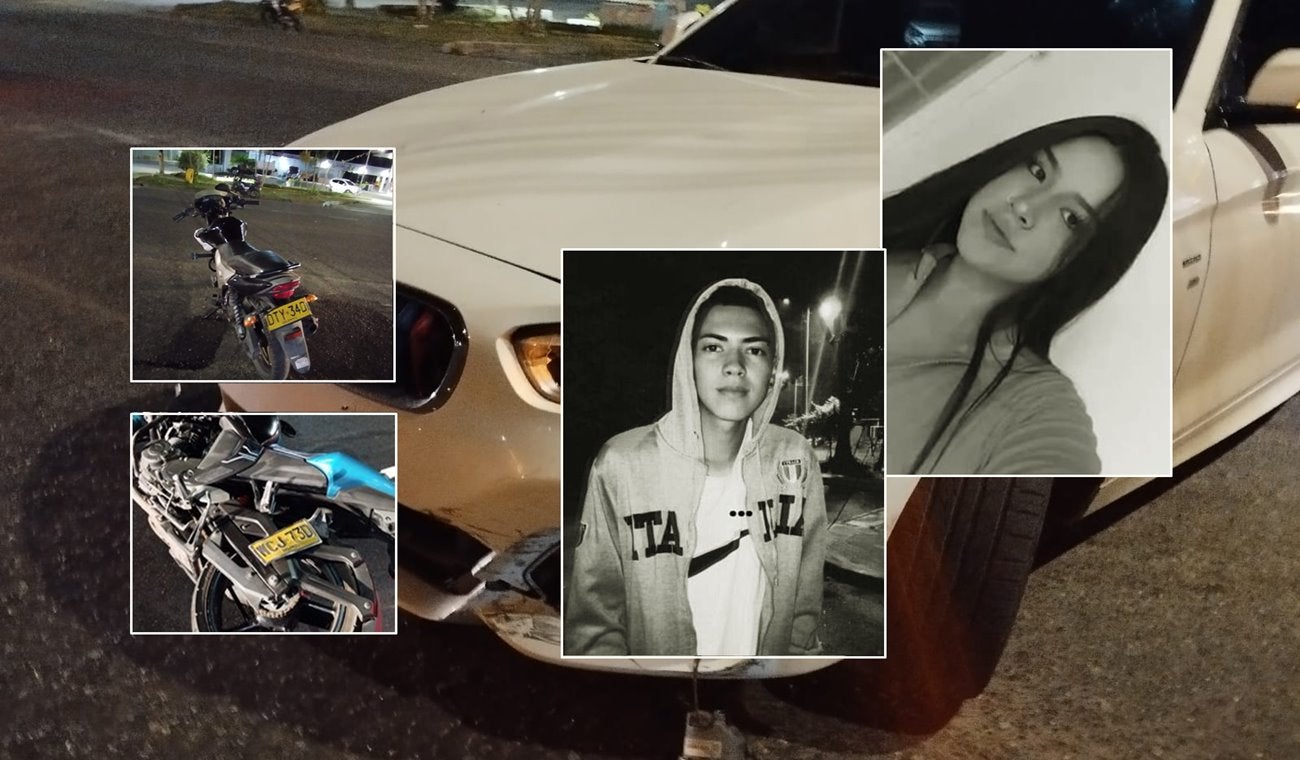 Pareja de novios se accidentaron en la vía a Picaleña