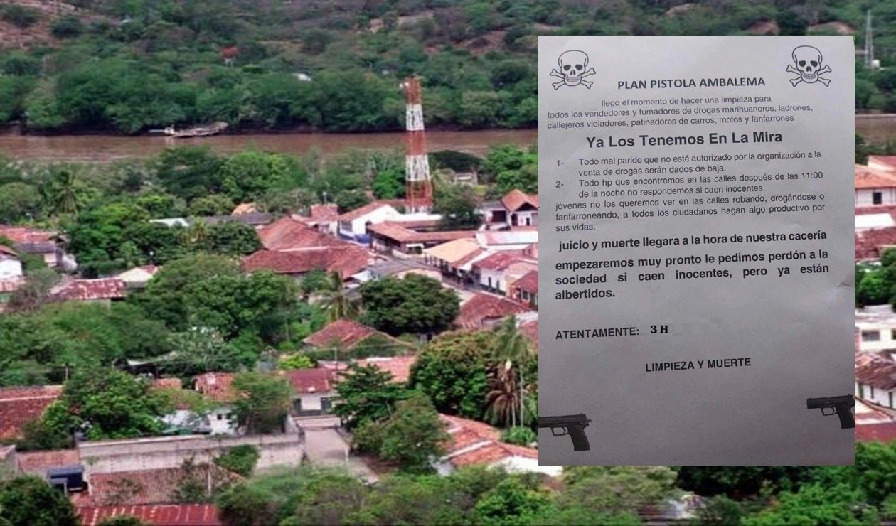 Panfleto en Ambalema