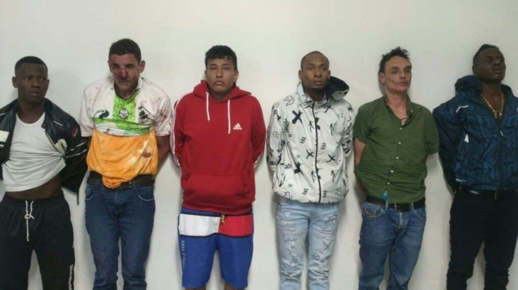 Condenados a 34 años de cárcel dos de los cinco colombianos en Ecuador