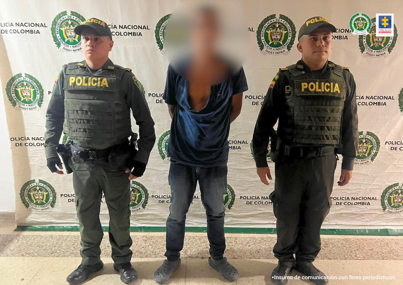 Estos y otros sujetos, fueron capturados por la Fiscalía en el Huila por violencia basada en género.