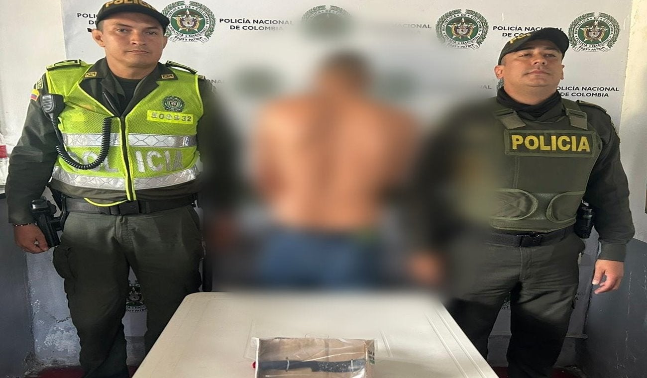 Capturaron a sujeto que agredió e iba a coger a puñal a su pareja en el barrio Las Vegas