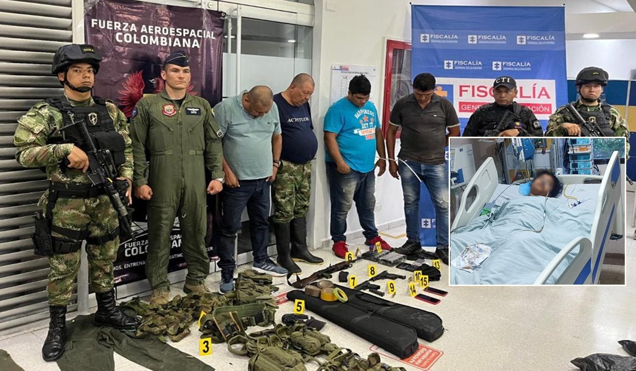 En video: Así capturaron a los cinco presuntos narco- guerrilleros en Valle de San Juan