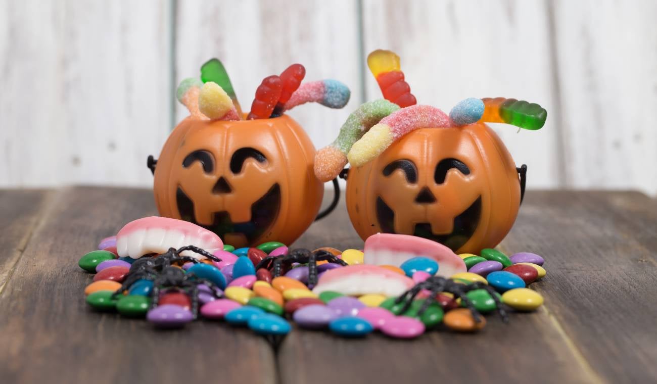 Dulces en Halloween