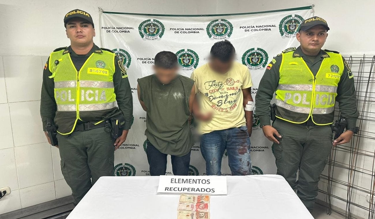¡Hasta que por fin! Cayeron dos ladrones de taxistas en Ibagué