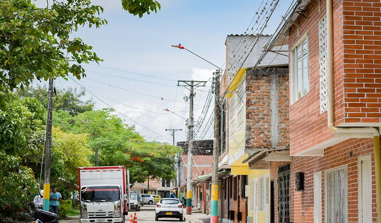 Iluminación peatonal