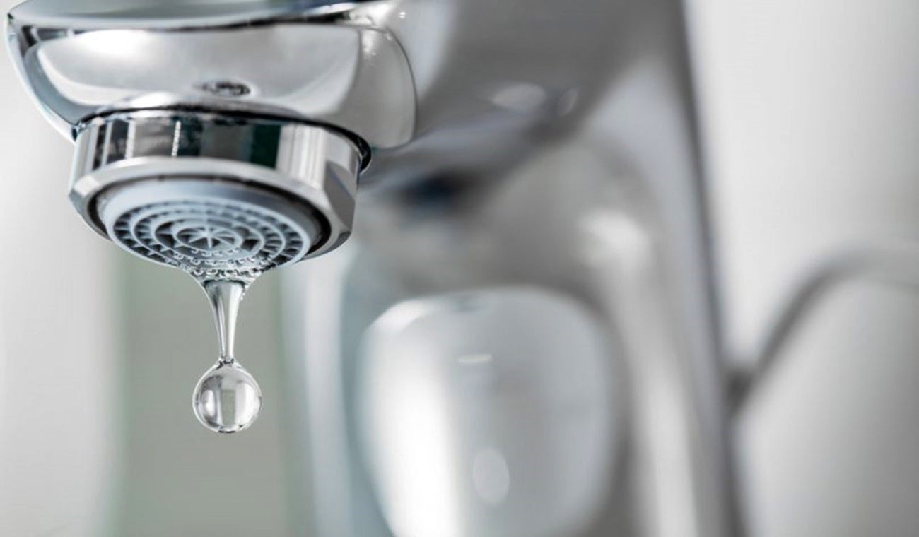 Suspensión del suministro de agua