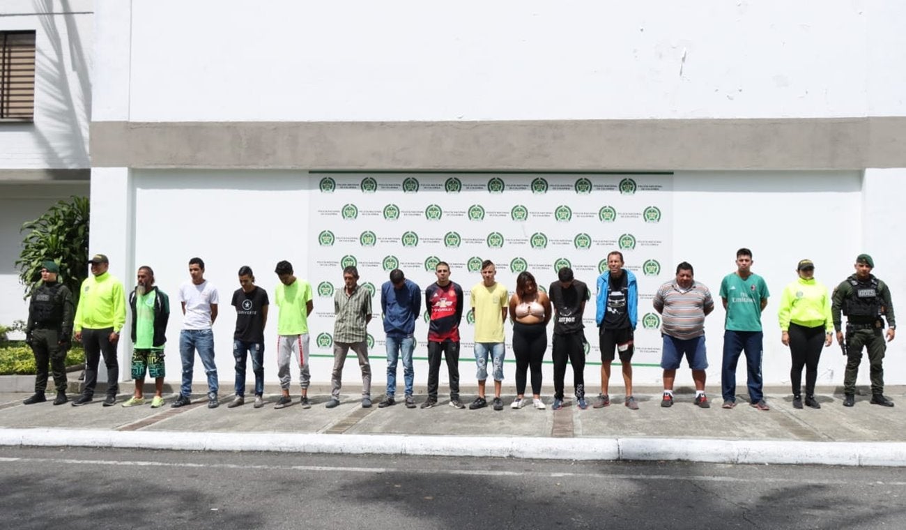 Desarticulación banda delincuencial ‘Las Hienas’ en la plaza de la 21 de Ibagué