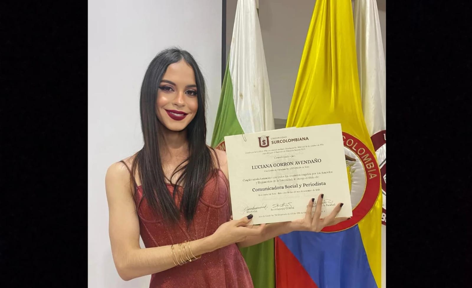 Rompiendo barreras: Neiva celebra la graduación de su primera comunicadora trans