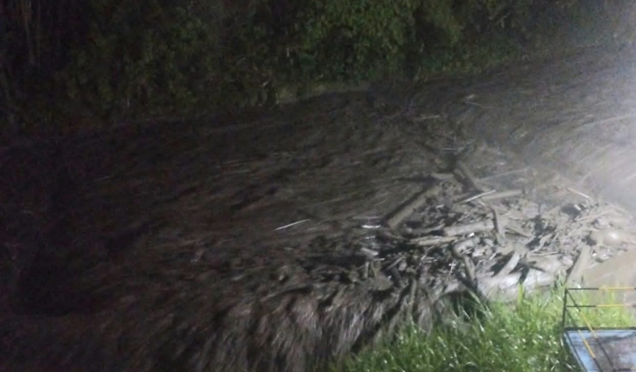 Rio Combeima enfurecido