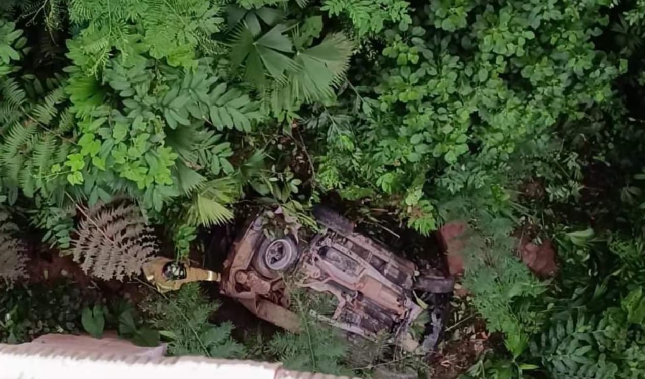 Accidente en vía Neiva - Florencia