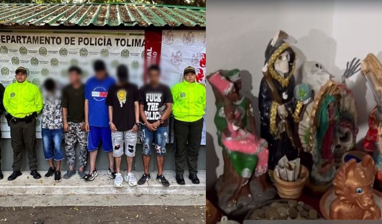 En Lérida (Tolima) fue desarticulada la banda denominada como 'Los primos'.