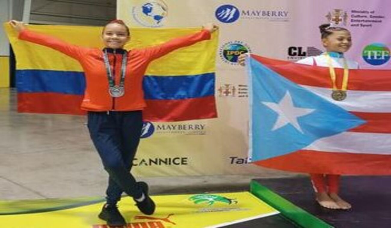 Danna Isabella Villamizar, Gimnasta del Tolima