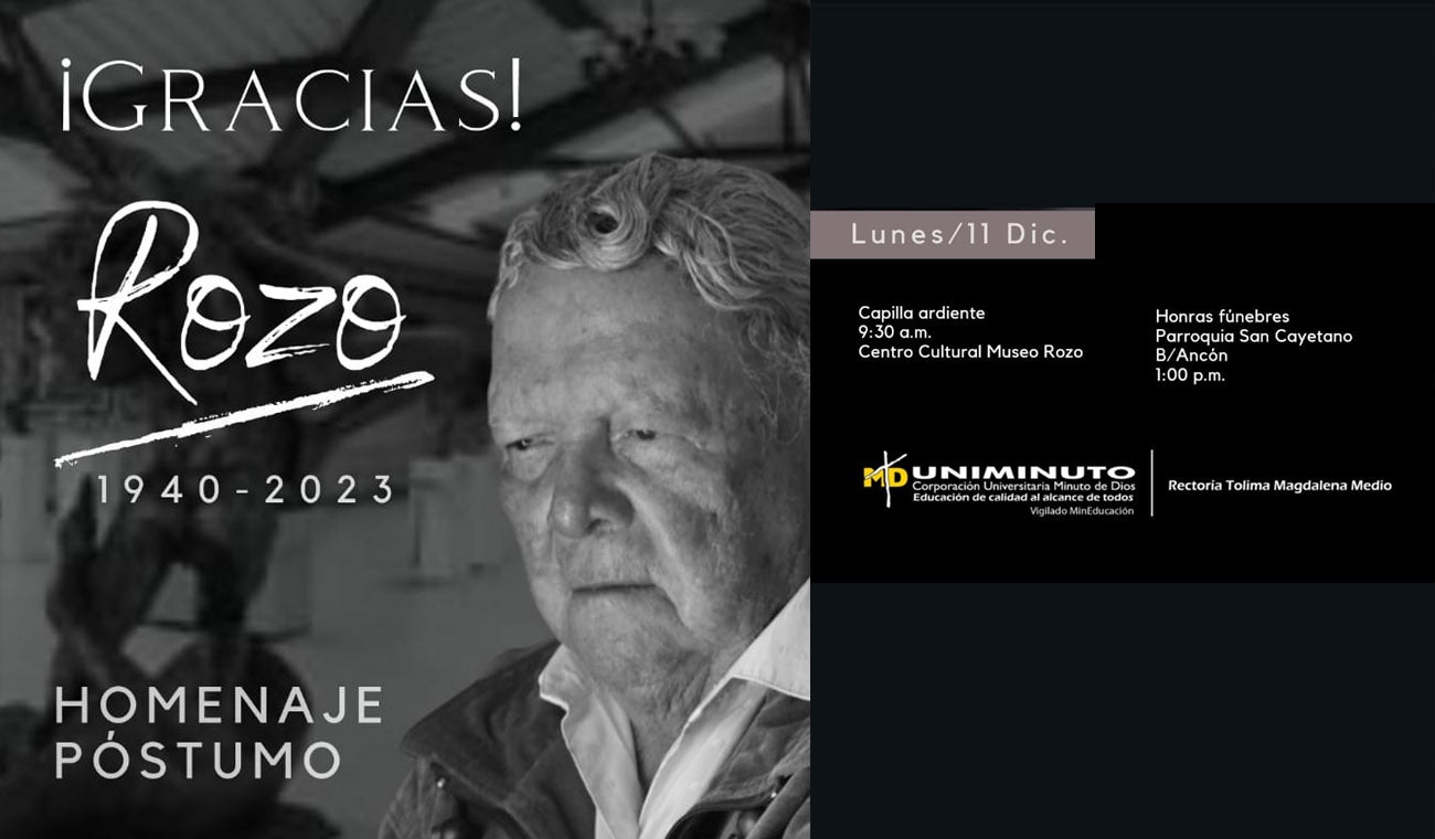 Homenaje a Israel Rozo