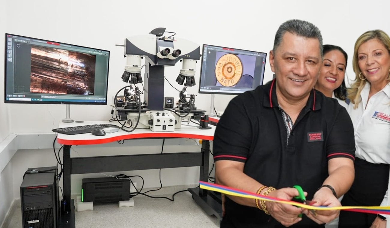 Así funcionará el laboratorio de balística entregado por la Gobernación a la Fiscalía Tolima