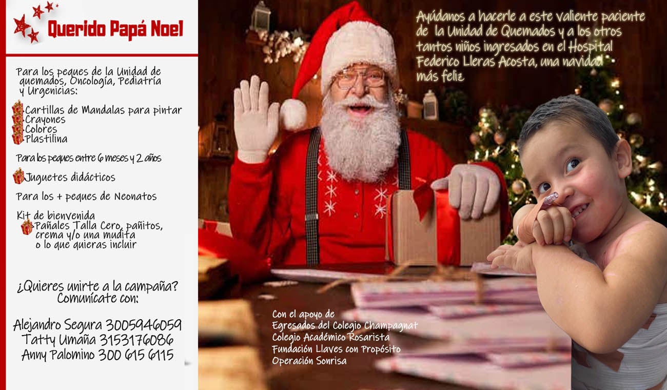 Campaña Navidad niños hospitalizados