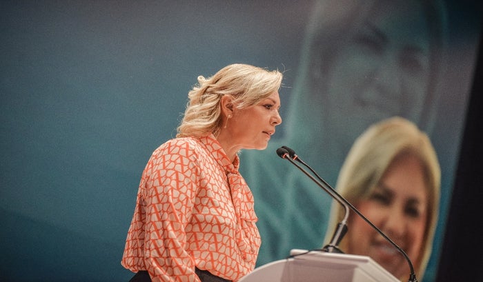 Olga Lucia Alfonso en la posesión