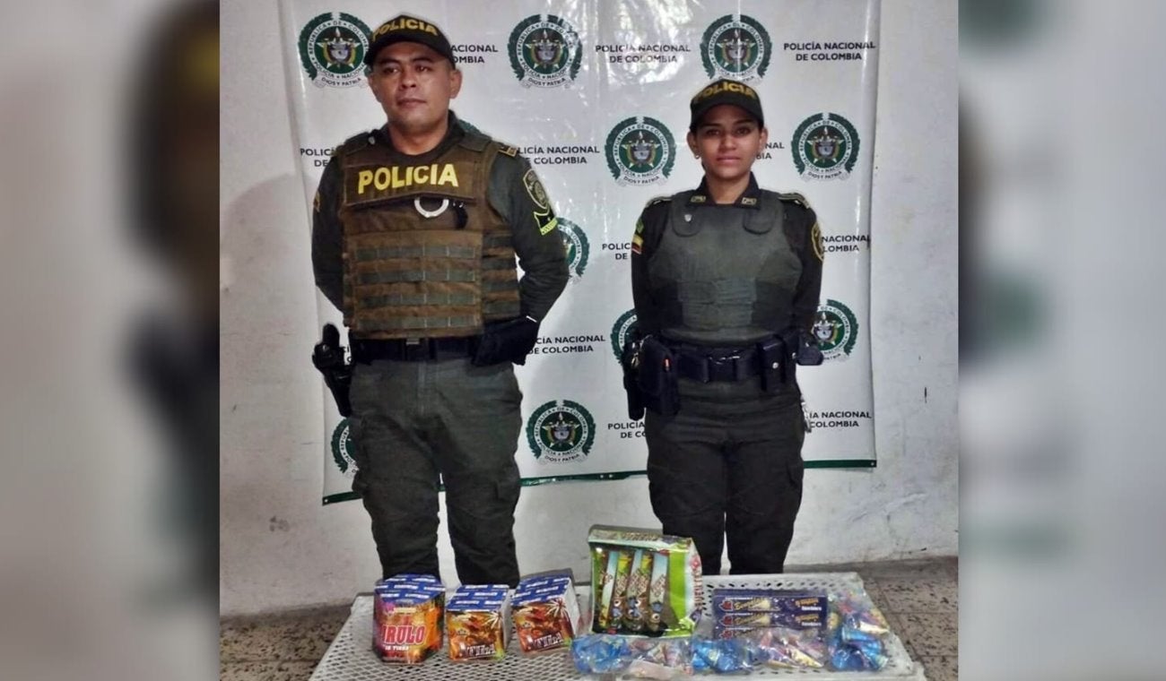 Fueron incautados tres kilogramos de pólvora en el barrio La Macarena de Ibagué