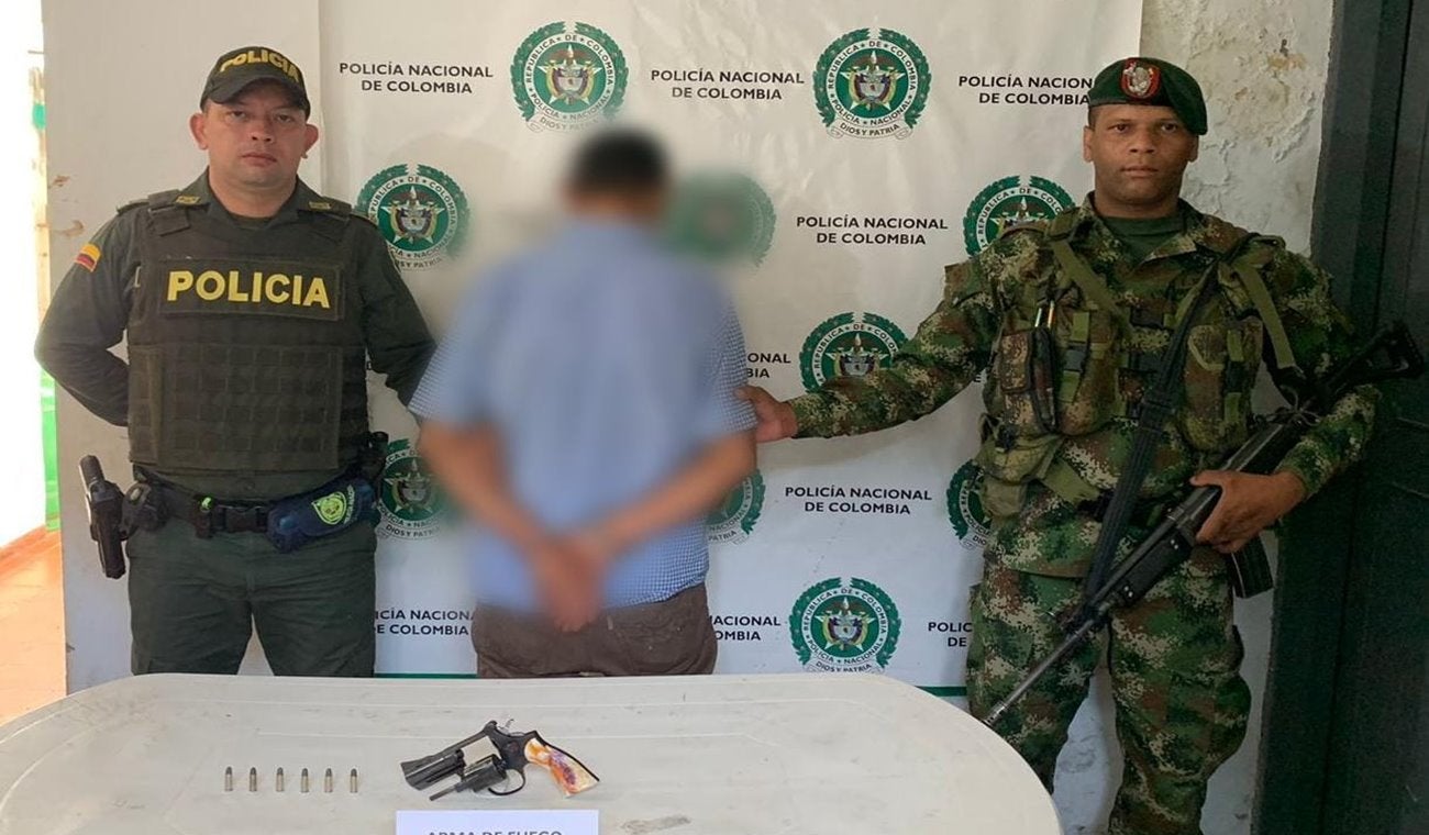 Ejército y Policía capturaron sujeto armado por los barrios de Gaitania