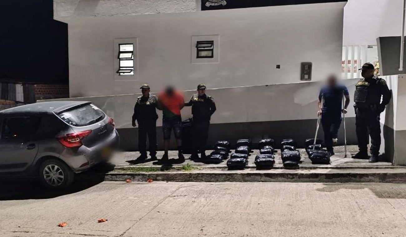 Cayó millonario alijo de marihuana en zona rural de alpujarra
