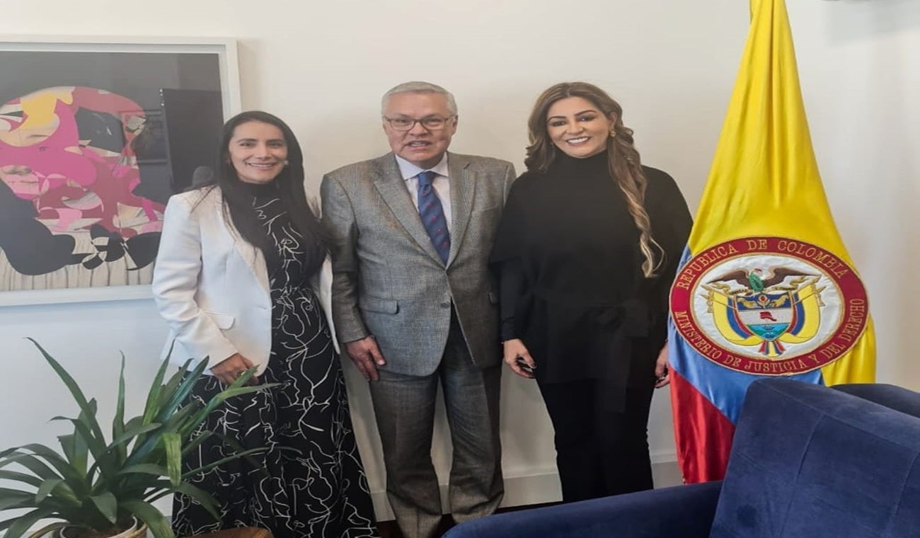 Gobernadora y ministro de Justicia