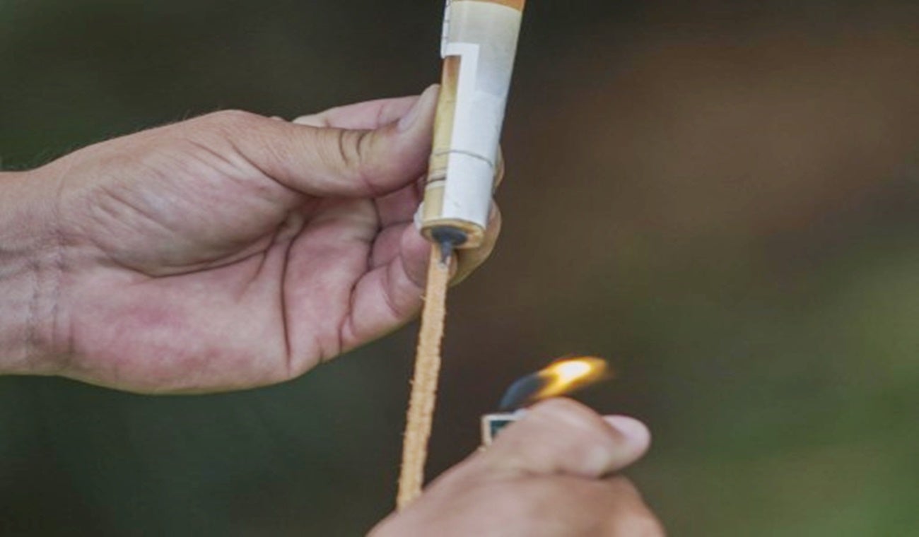 Uso de la pirotecnia