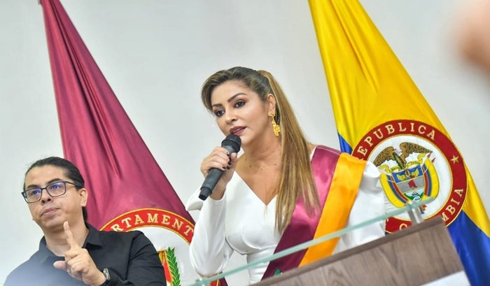 Posesión de la gobernadora del Tolima