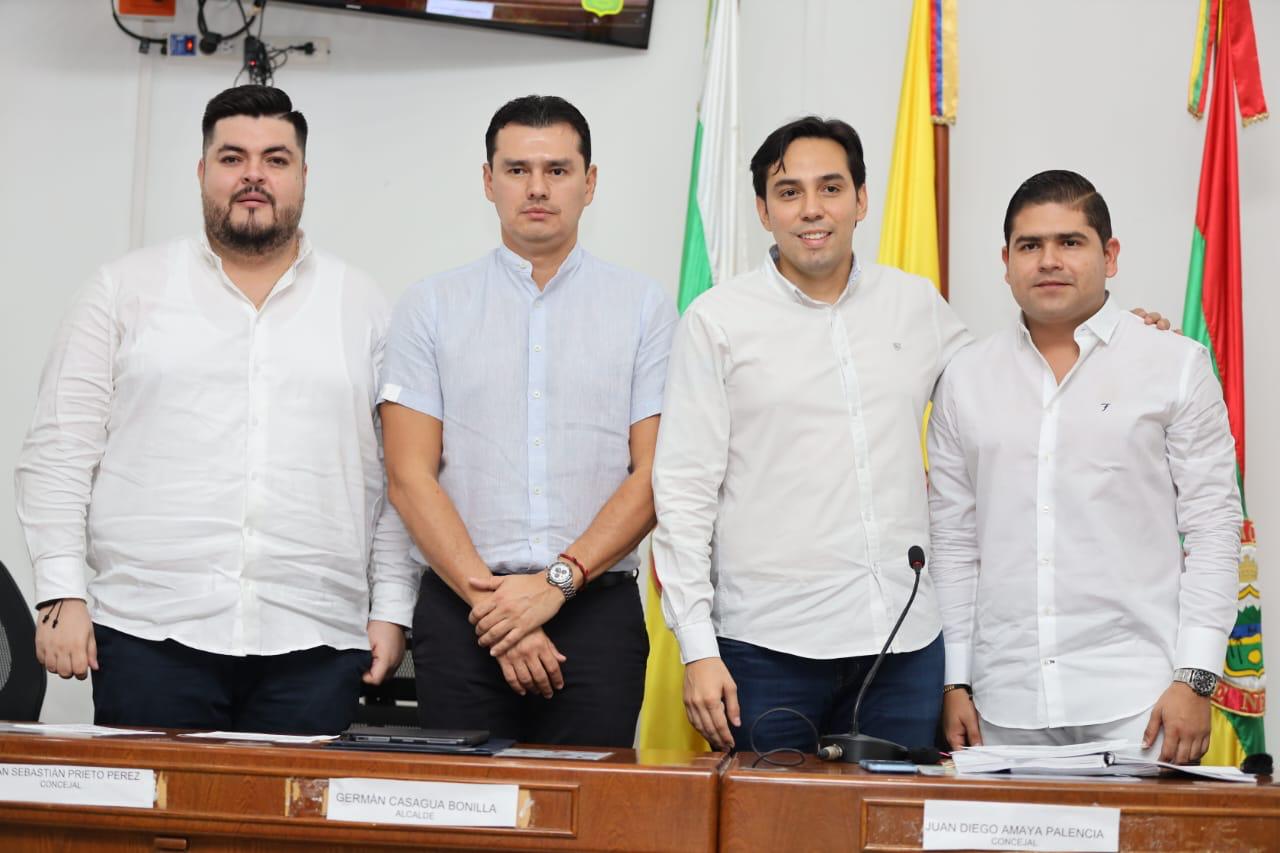 En el recinto del Concejo de Neiva, se llevó a cabo el acto de posesión de los 19 concejales elegidos y la instalación del primer periodo de sesiones ordinarias del presente año.