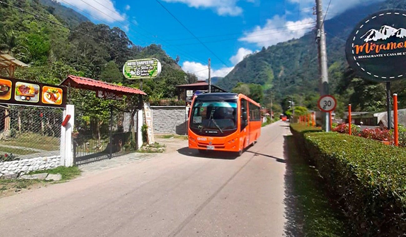 Rutas de buseta en zona rural de Ibagué