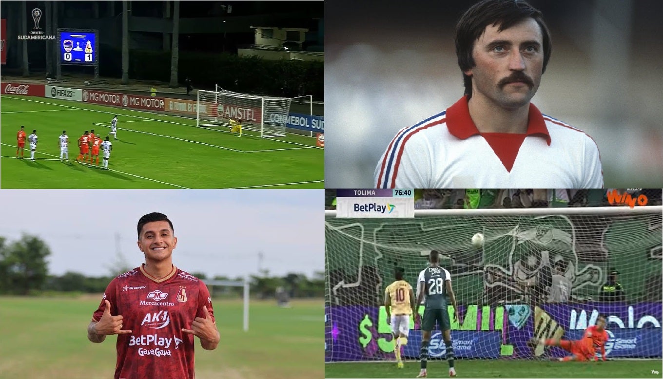 Yeison Guzmán cobro Panenka