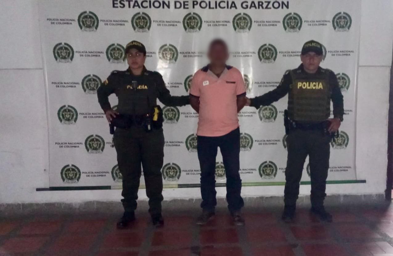 Capturado por no pagar cuota alimentaria.