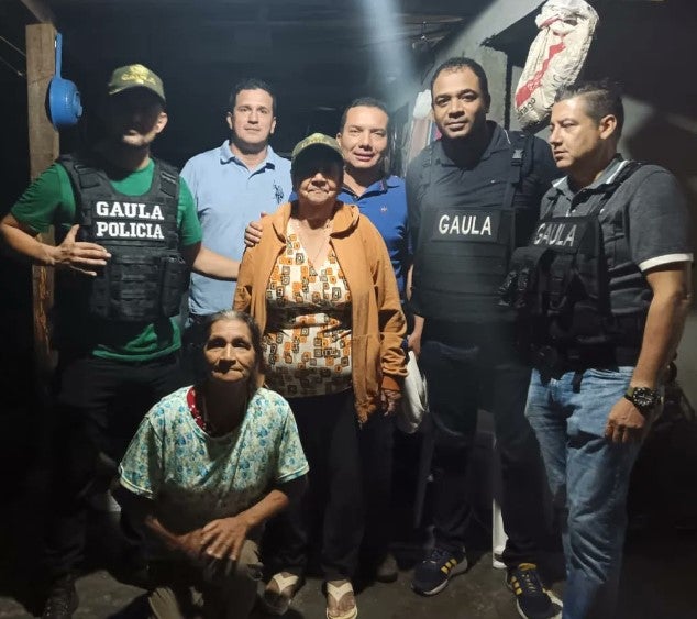 Aura Embuz, secuestrada durante 4 días.