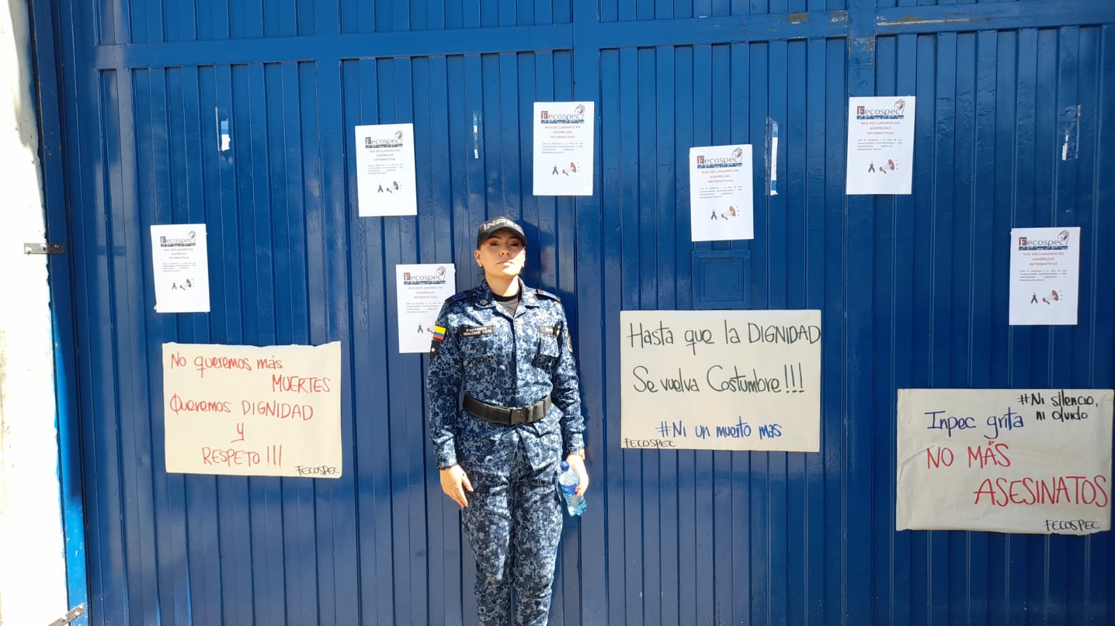 Guardas del Inpec en el Huila también son amenazados y atacados