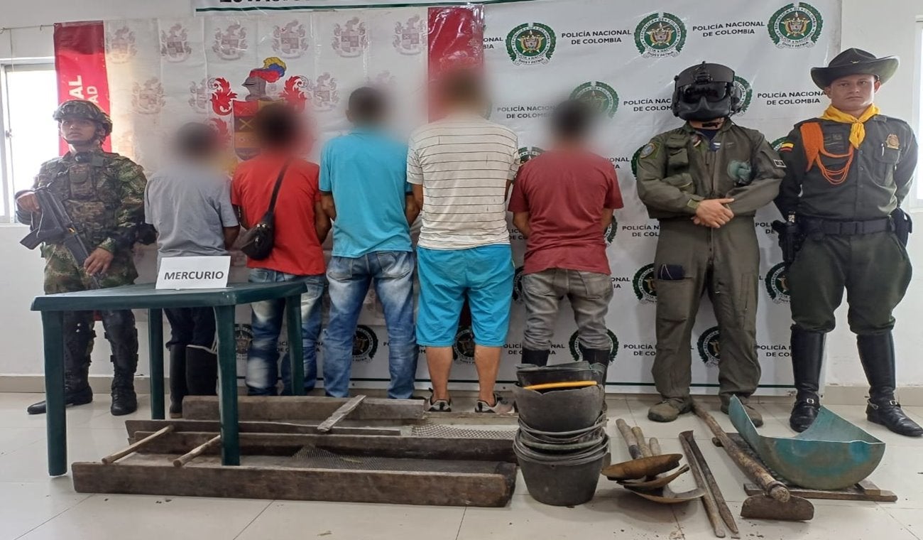 Autoridades lograron nuevo golpe contra la minería ilegal en zona rural de Mariquita