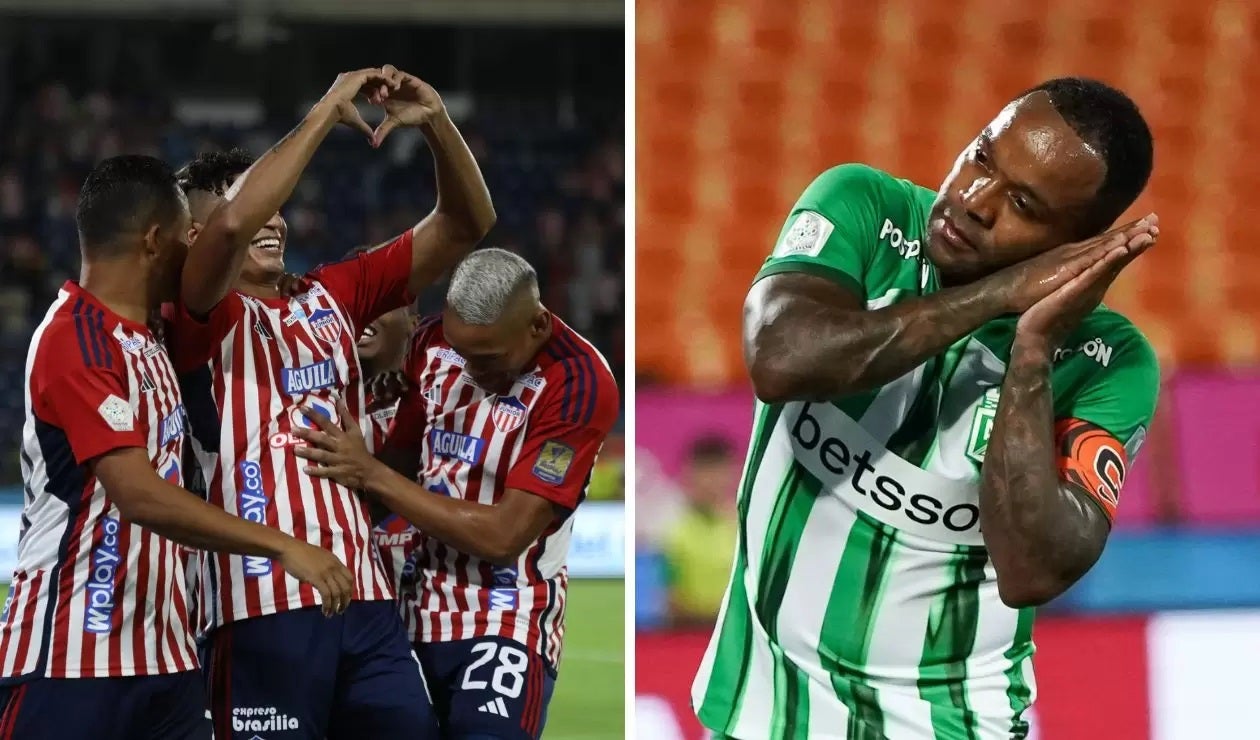 Nacional y junior, Liga Betplay