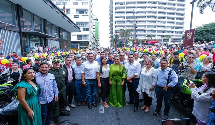 Alcaldes con la gobernadora del Tolima