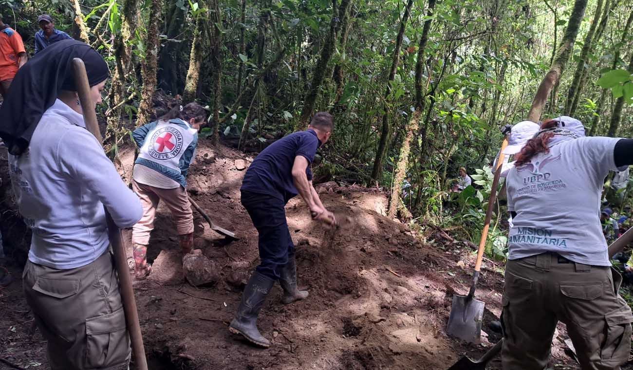 búsqueda de victimas