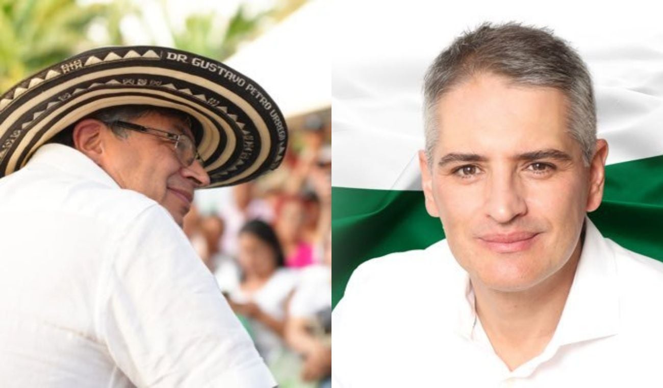 Presidente Gustavo Petro/Gobernador de Antioquia Andrés Julián Rendón